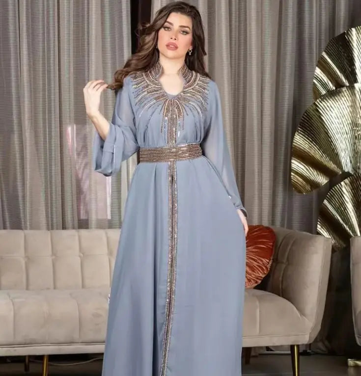 Women's Long-sleeved Dress