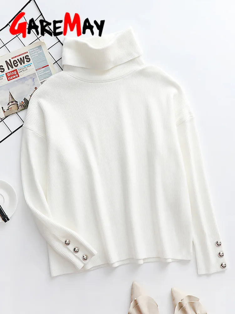 Loose Knitted Sweater Top