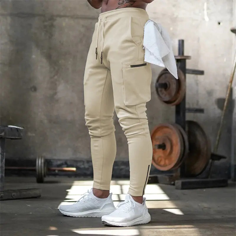 Men Sports Pants Multi-pocket