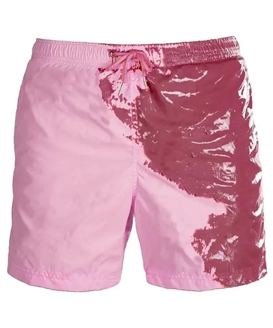 Magical Change Color Men's Beach Shorts