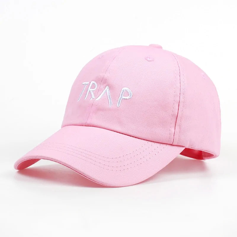 Pure Cotton TRAP Pink Baseball Cap