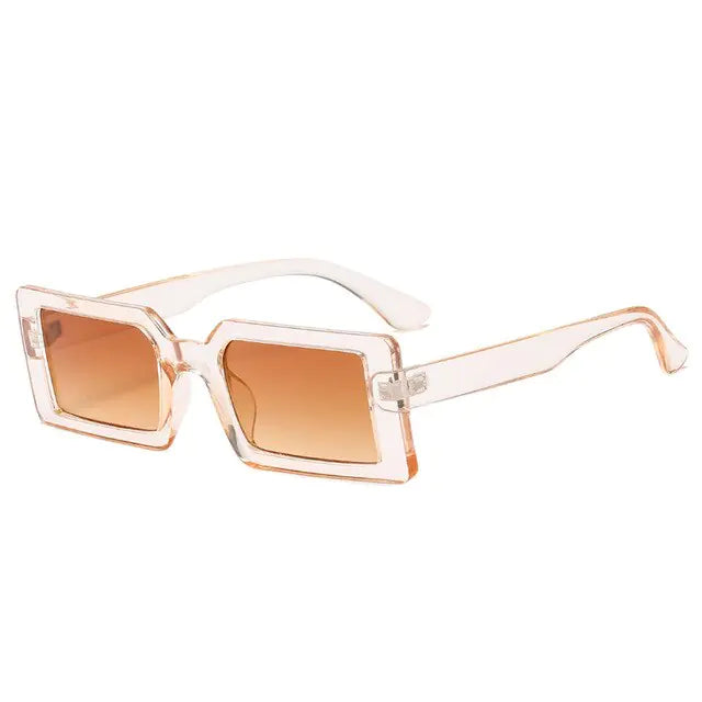 Rectangle Vintage Sunglasses UV400