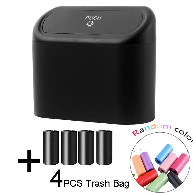 Portable Hanging Mini Car Trash Can