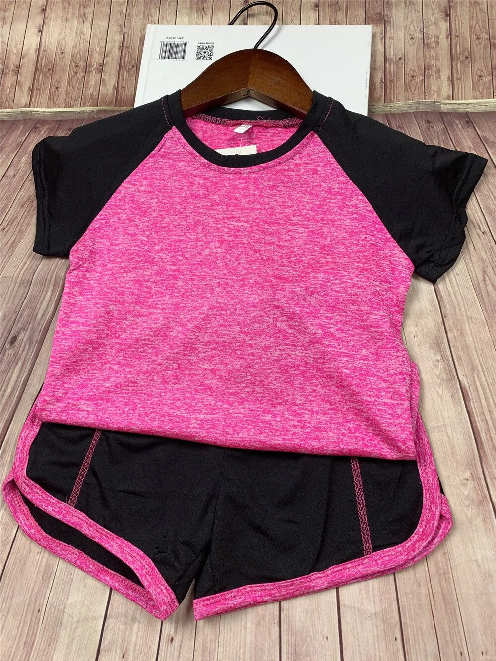 Kids Fitness T-shirt and Shorts