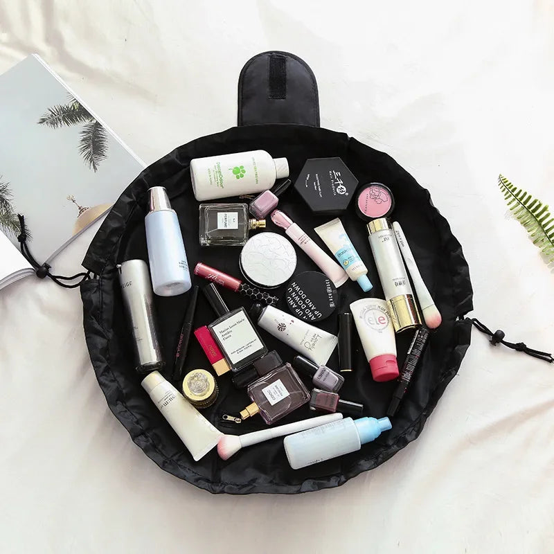 Drawstring Travel Makeup Bag