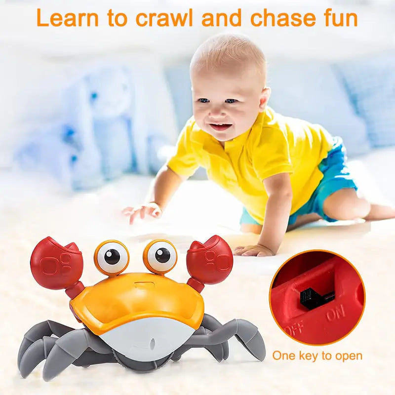 Cute Sensing Crawling Baby Toy