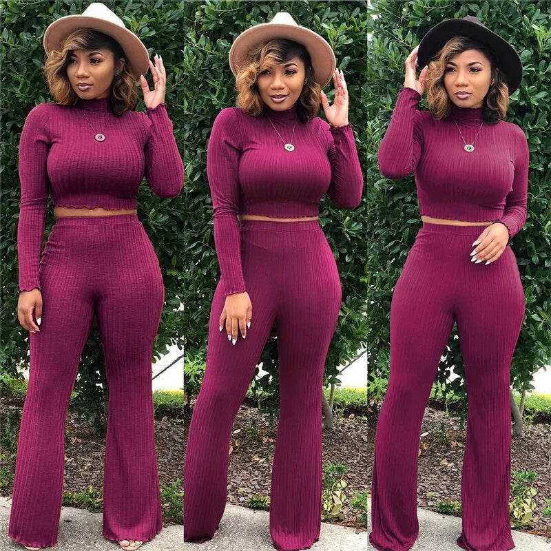 Women's Fall 2-Piece Lounge Wear Set