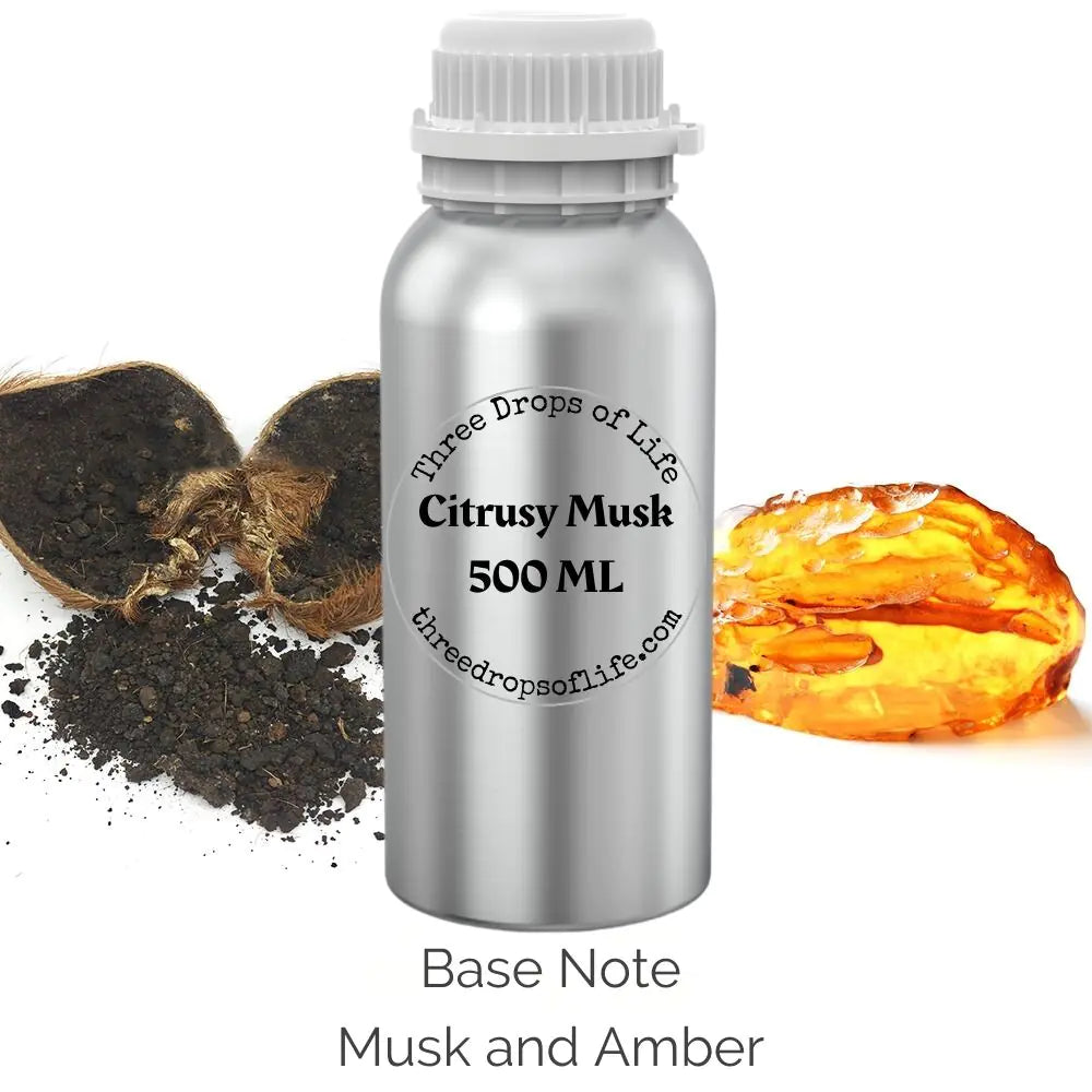 Citrusy Musk - Diffuser Scent Oil