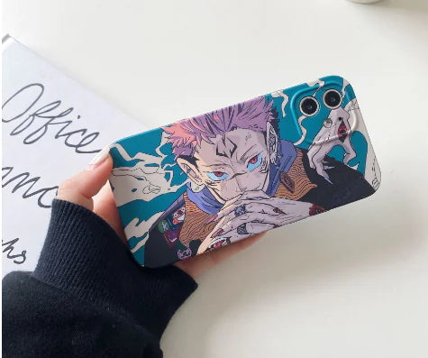 Cartoon Anime Jujutsu Kaisen Phone Case