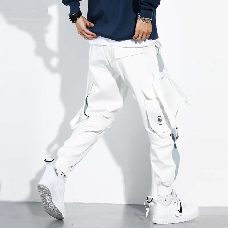 Ribbon Men Cargo Pants