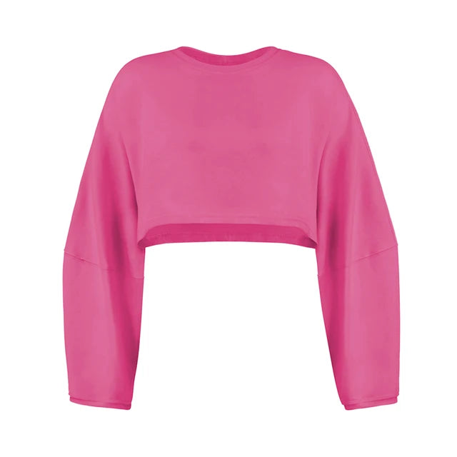 Sport Crop Top Long Sleeve