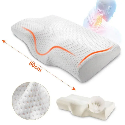 Memory Foam Bed Orthopedic Pillow