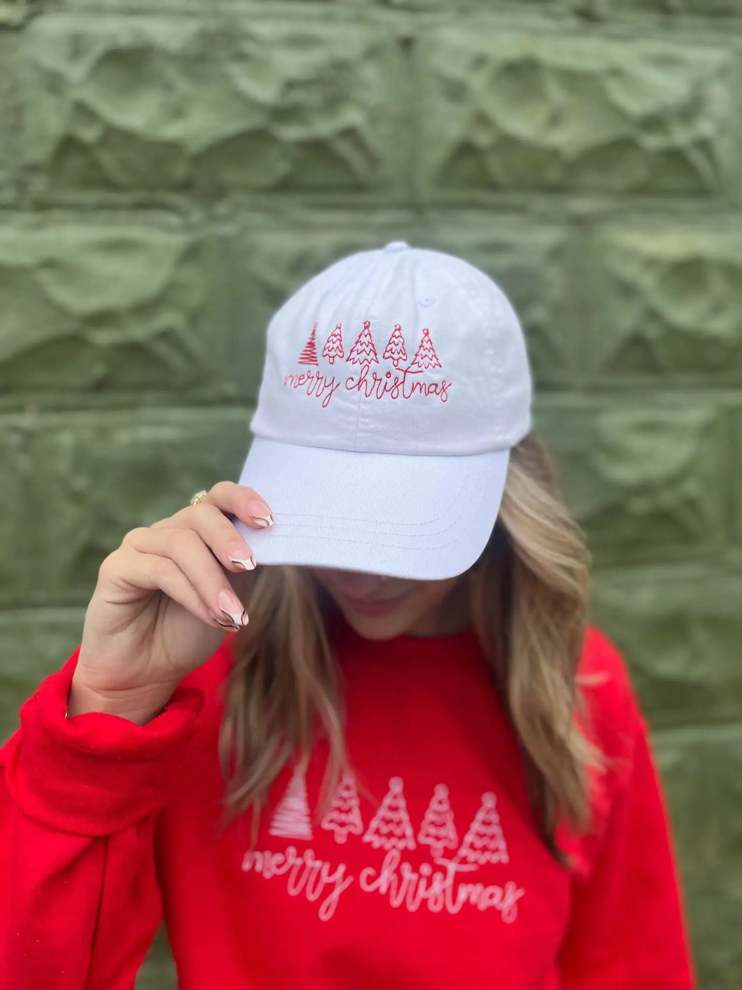 Merry Christmas Embroidered Hat