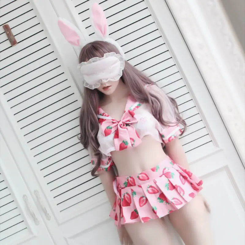 Strawberry Printed Costume