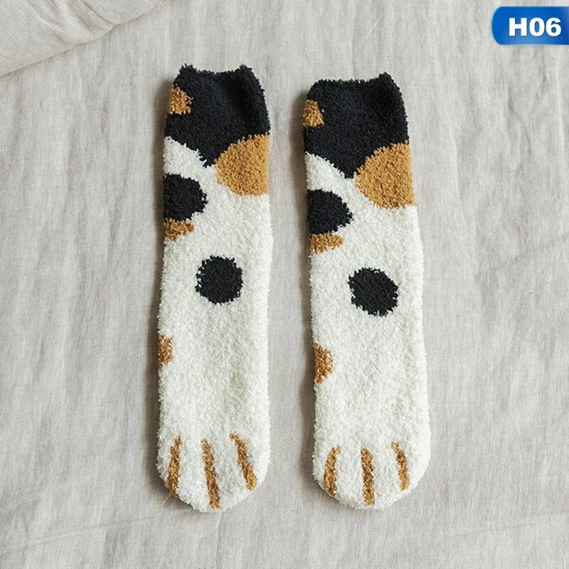 Plush Coral Fleece Socks