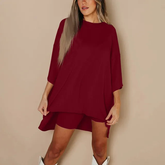 2-Piece Women's T-Shirt and Shorts Set