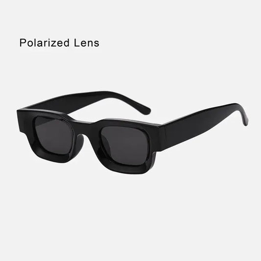 Vintage Polarized Rectangle Sunglasses