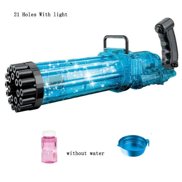 Large Gatling Bubble Gun Toys