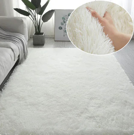 Soft Fluffy White Carpet For Bedrooms