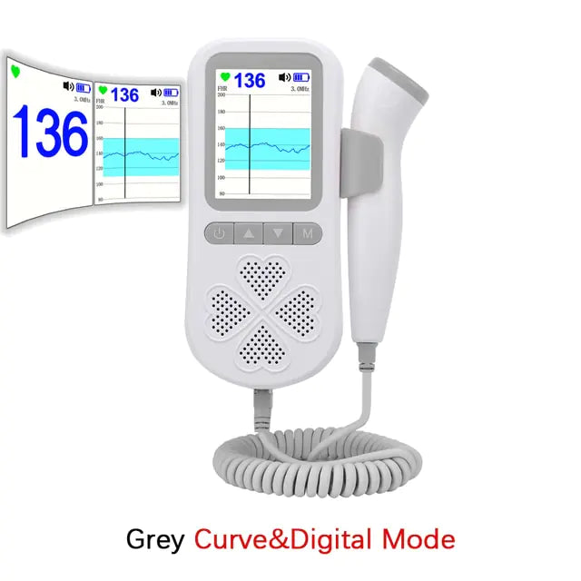 Upgraded Doppler Fetal Heart Monitor