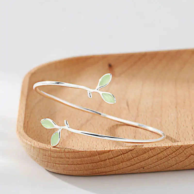 Leaf Twig Bracelet