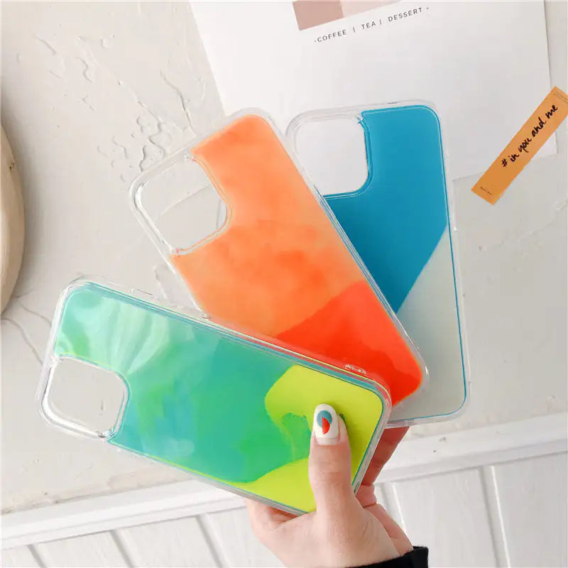 Quicksand Luminous Phone Case