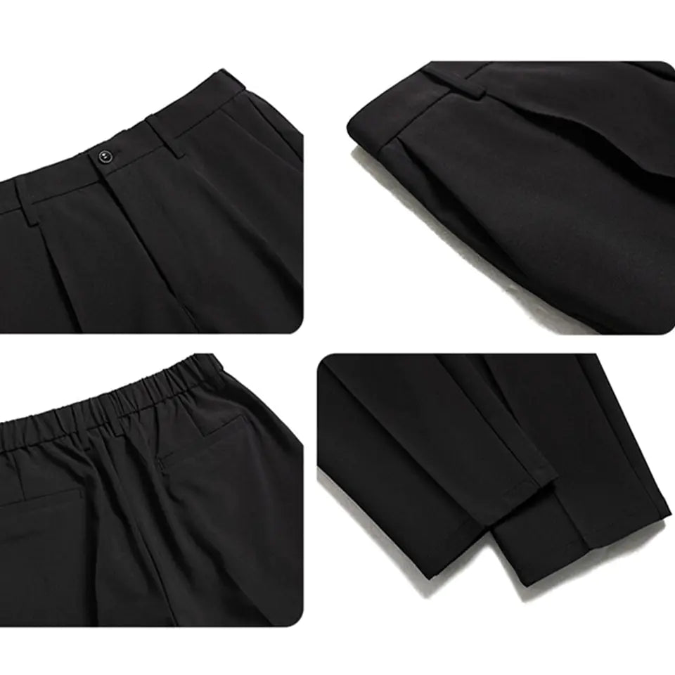 Men's Korean Fashion Hip Hop Classic Nine-Point Pants