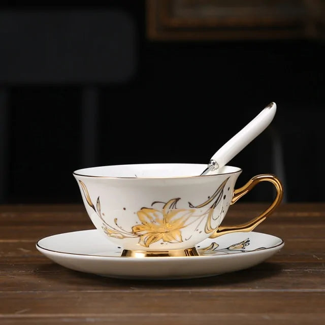 Europe Noble Bone Coffee Cup