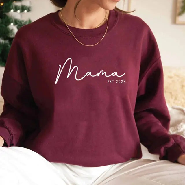 Long Sleeve Mama Sweatshirt