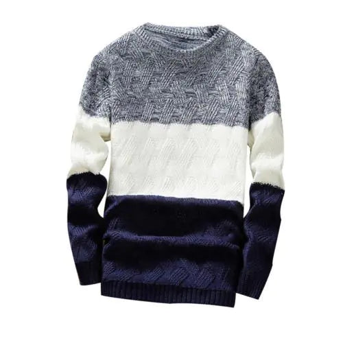 Men Sweaters O Neck Long Sleeve