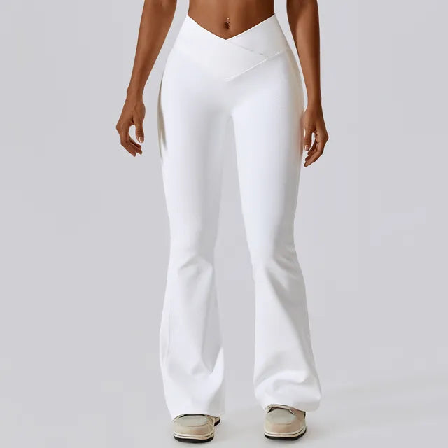 Women Gym Fitness Flared Pants