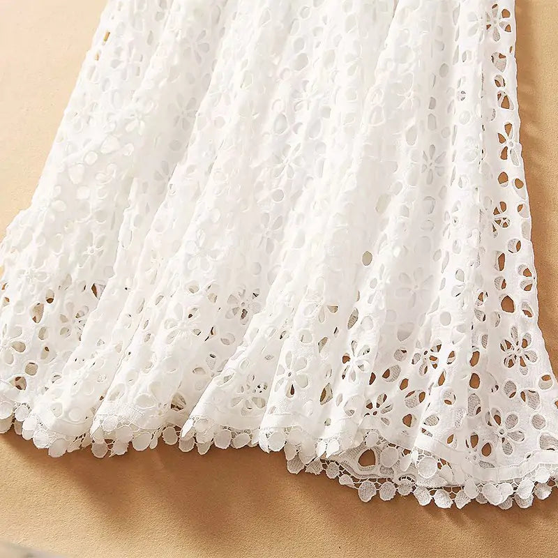 Elegant White Dress For Women