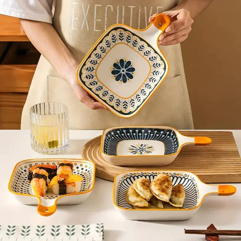 Elegant Petals Plates