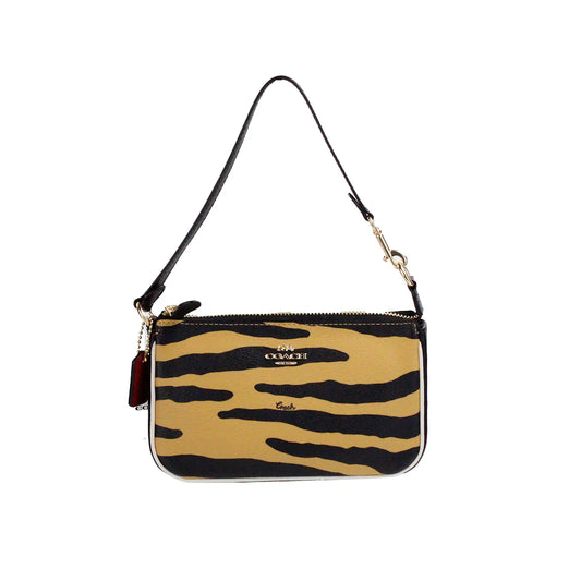 Coach Nolita 19 Mini Tiger Print Top Handle Bag