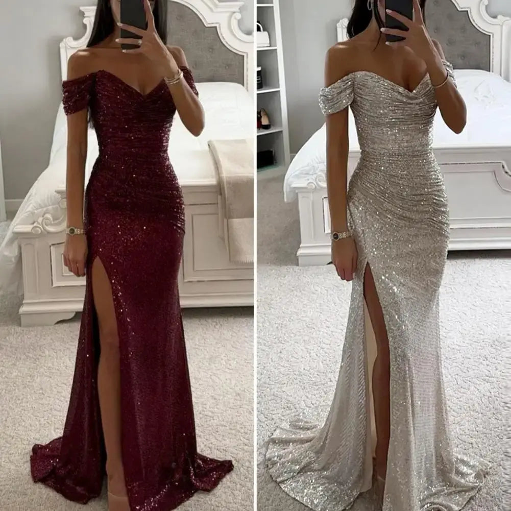 Sequined Elegant Dresses