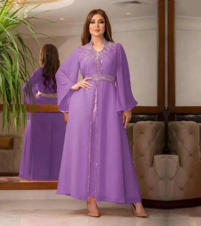 Women's Long-sleeved Dress