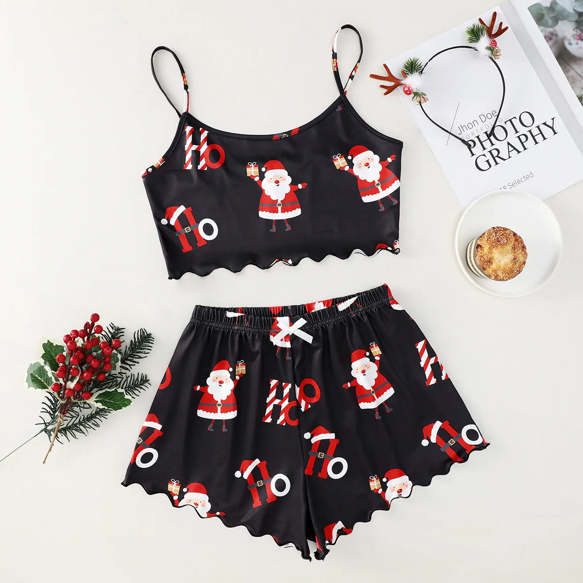 Women's Christmas Pajama Set