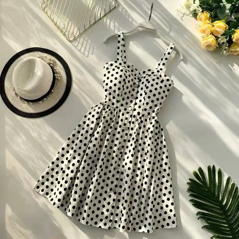 Summer Dress With Ruffles