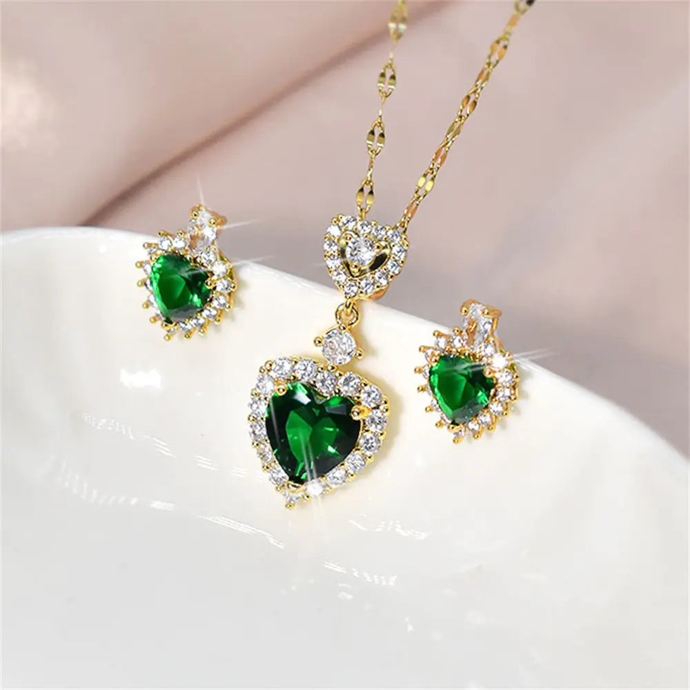 Crystal Jewelry Set