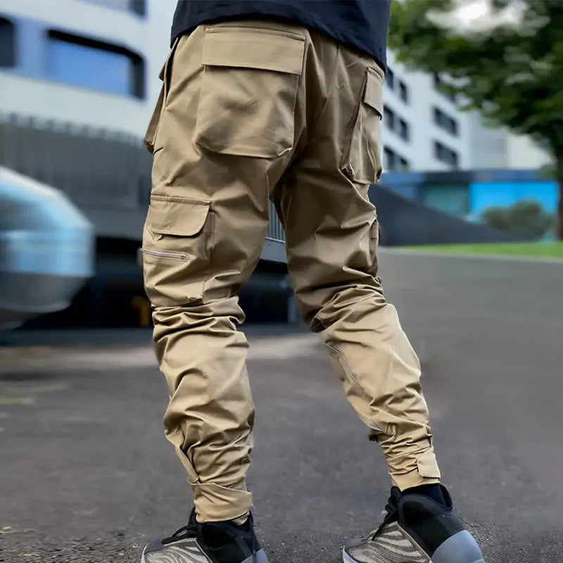 MenvReflective Cargo Pants