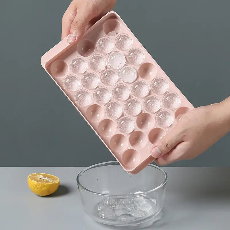 33 Grid Round Ice Tray