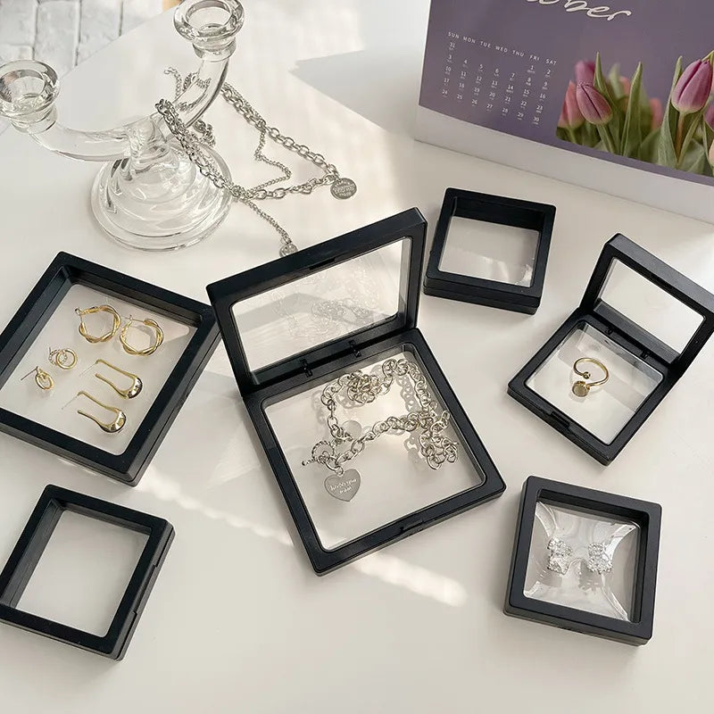 3D Floating Jewelry Display Set