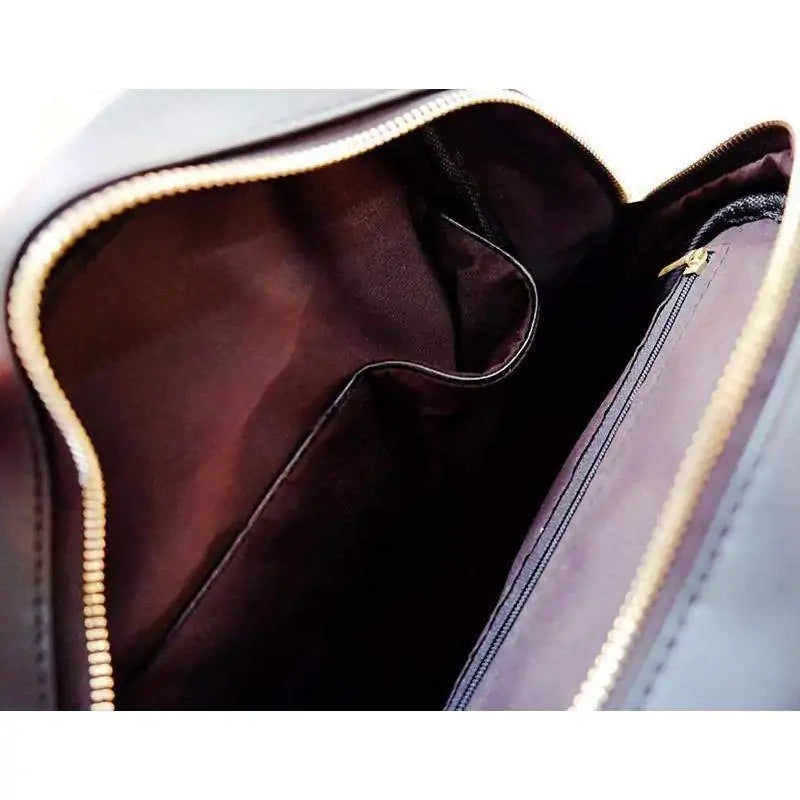 Angel Wings Leather Backpack