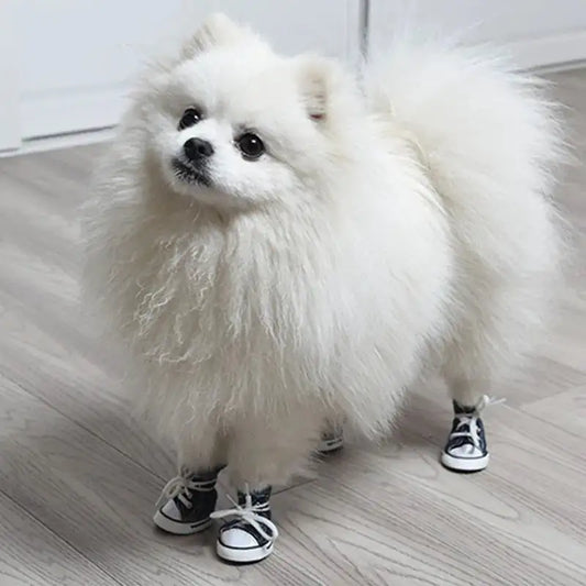 4 Pcs Anti-skidding Casual Pet Boots