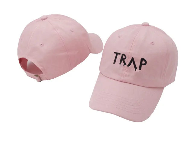 Pure Cotton TRAP Pink Baseball Cap