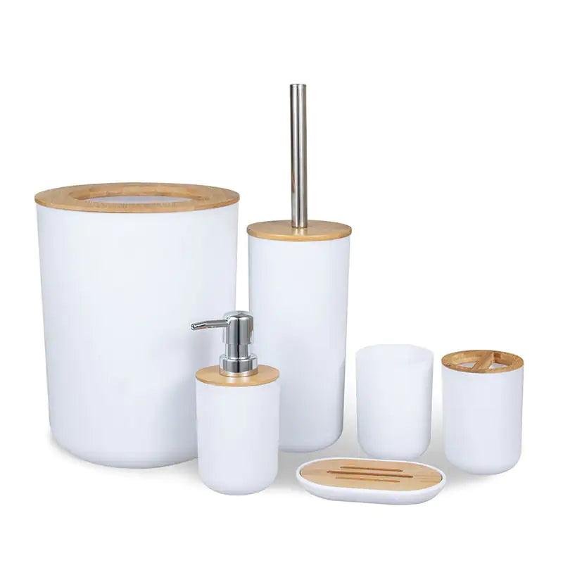 Minimalistic Bathroom Accessories Set