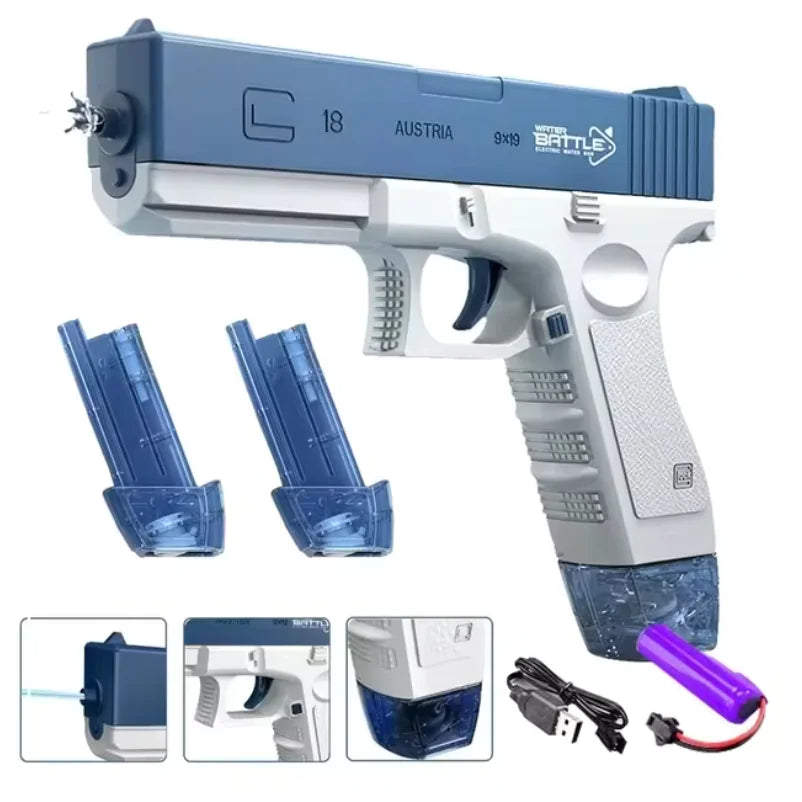 43cm Summer Beach Electric Toy Gun