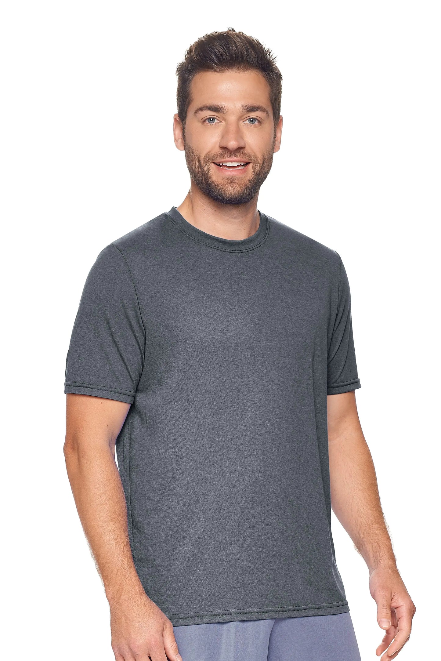 Men's Performance Heather Crewneck Tee