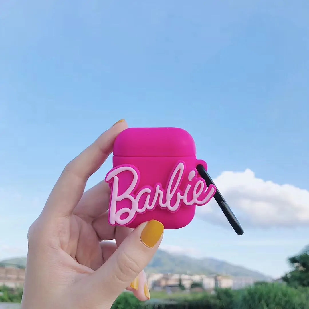 Pink Barbie Soft Case for Airpods