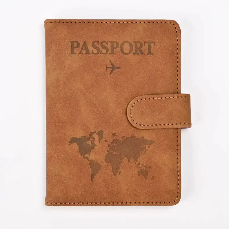 PU Leather Passport and Card Holder